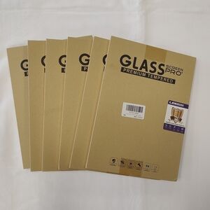 Lot of 6 Glass Screen Pro Premium Tempered Glass Device Screen Protectors 10.3"